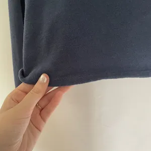 Disney mickey mouse navy blue cropped hoodie‎ sweater casual medium embroidered thumbnail 6