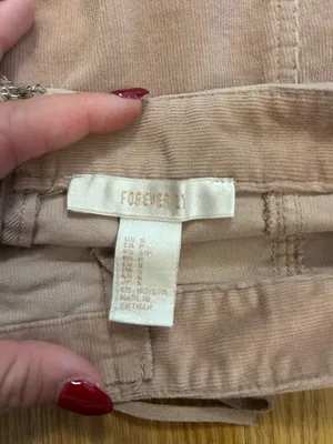 Forever 21 Tan/ Beige Courdory Skirt thumbnail 3