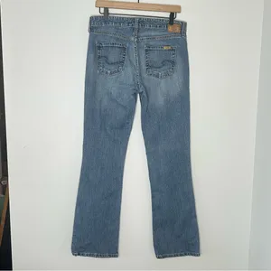 Levi's Vintage Y2K Levi Strauss Signature Low Rise Bootcut Jeans Sz 8 Medium Western thumbnail 5