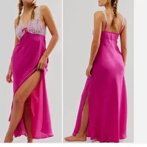 NWOT Free People Intimately Countryside Maxi Slip Dress thumbnail 6