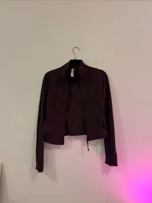 Lululemon Define Cropped Jacket Espresso thumbnail 3