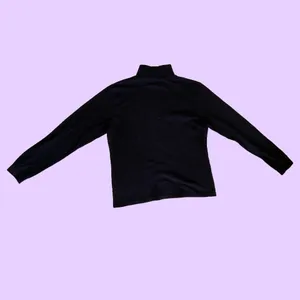 Vintage 90s L.L.Bean Black long sleeve turtle neck shirt 🔥 thumbnail 3