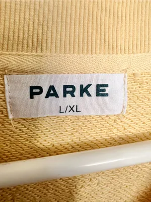 Parke Heritage Mock neck Summer land Lemonade Sweatshirt Size L/XL thumbnail 5