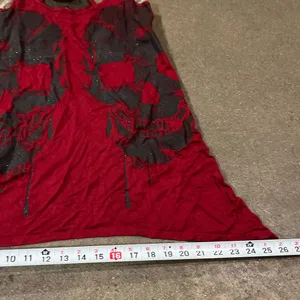 Midnight Hour Skull Punk Rock Sleeveless Top Shirt Womens Sz XS Midnight Red thumbnail 11