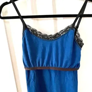 Blue lace pajama set Size XS thumbnail 11