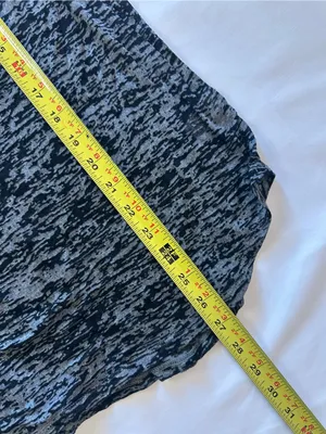 Express Gray Black Heathered Sequin Scoop Neck Tank thumbnail 5