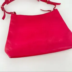 Kate spade raspberry leather tote shoulder bag‎ thumbnail 3