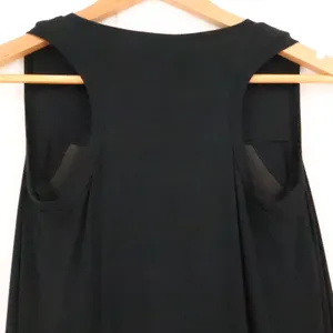 Shelfie Shoppe Black Sleeveless Maxi Dress Womens Size S Lagonlook Built-in Bra thumbnail 12