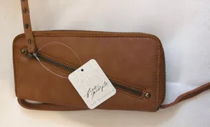 Free People Wallet Leather Wristlet thumbnail 1