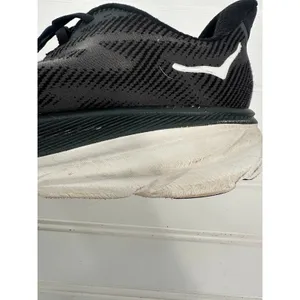 Hoka One One Clifton 9 Womens 11D 11 Wide Black‎ Running Shoes Athletic Sneakers thumbnail 13