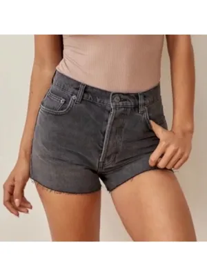 Reformation Charlie Shorts 29‎ Havana Button Fly Resort Wear Quiet Luxury Casual thumbnail 2