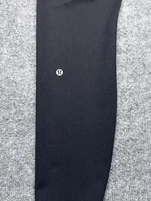 lululemon athletica Black Ribbed High-Rise Leggings thumbnail 3