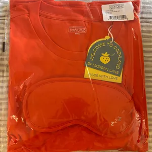 NWT Cozyland Mia boxer mask set in scarlet thumbnail 4