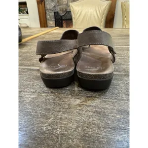 Dansko‎ Reece Toe Loop Sandals Brown Slingback Leather Size 39 US 8.5-9 thumbnail 5