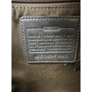 Coach 18917 Peyton Signature Brown Leather Tote Purse Handbag Shoulder thumbnail 5