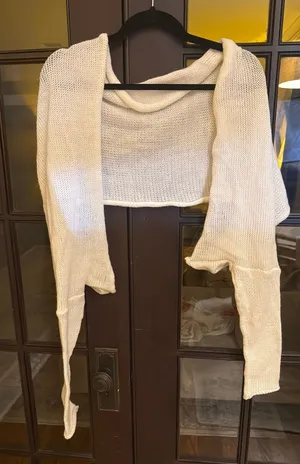 Wrap sweater Etsy knitted thumbnail 1
