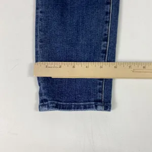 7 For‎ All Mankind Jeans Womens 31 Blue Medium Wash Slim Skinny Denim Casual thumbnail 4