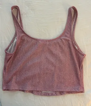 Pink Altar’d State Sparkly Top thumbnail 2