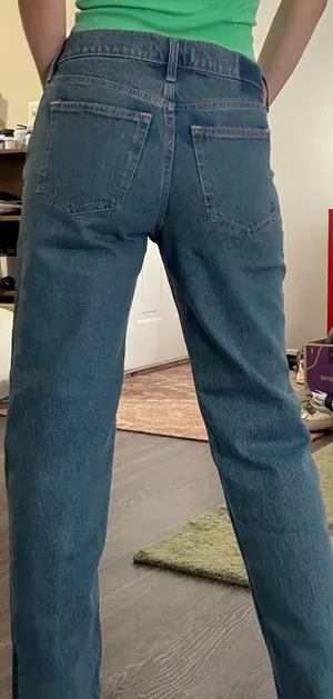 Abercrombie Mid-Rise Jeans Straight 90s thumbnail 2