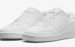 Nike White Court Vision Low Next Nature Sneaker thumbnail 1