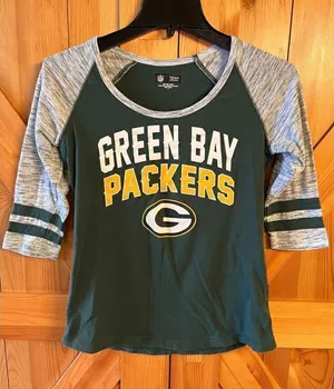 NFL Team Apparel Green Bay Packers shirt size small (3131) thumbnail 1