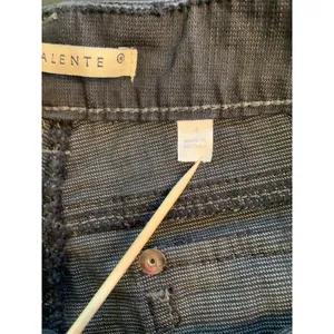 Sergio Valente Womens Wide Leg Denim Pants Charcoal Gray Sz 4 Minimalist Casual thumbnail 4