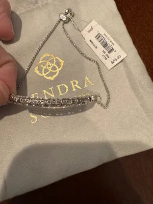 Kendra Scott Gilly Silver Bracelet New thumbnail 3