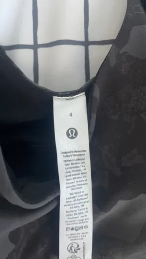 Lululemon black camo align tank thumbnail 3