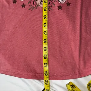 Cato Pink Graphic Brooks and Dunn Long Sleeve Top thumbnail 5
