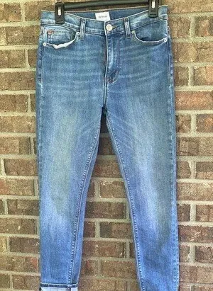 Hudson Jeans Blair Jeans Women's Skinny Jeans - Blue thumbnail 1