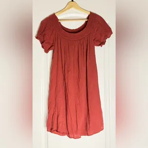 Abercrombie & Fitch Rust Color Mini Dress thumbnail 4