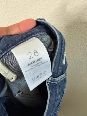 Mother Hustler Patch Pocket Ankle Fray in Out For The Evening Womens Size 28 thumbnail 6