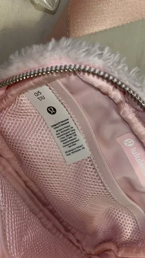 Pink Fleece Lululemon Everywhere Belt Bag thumbnail 3