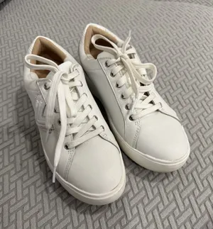 Vionic Womens Kearny Lace Up Casual & Fashion White Leather Sneakers Size 7.5 thumbnail 1