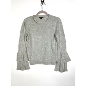 J.‎ Crew mercantile ruffle sleeve wool sweater thumbnail 6