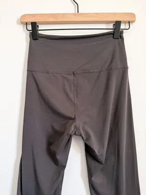 Dark Grey Super High-Waist Athletic Leggings Size XS thumbnail 5