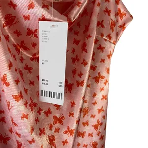 Urban Outfitters NWT Women's Size Medium Butterfly Slip‎ Mini Dress thumbnail 3