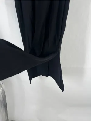 Old Navy Fitted Sleeveless Halter Rib-Knit Midi Dress Black S NWT thumbnail 6