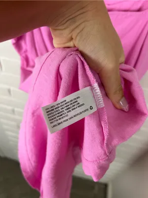A New Day Pink Linen Blend Dress Size L thumbnail 7