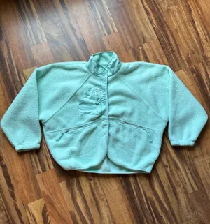 FP Movement Hit the Slopes Fleece Jacket in Jade Ice Mint Green thumbnail 5