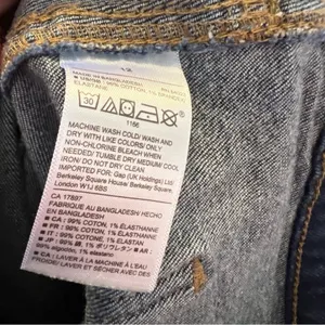 Gap Women's‎ Size 12/31 Button Front Denim Mini Skirt Dark Wash Square Pockets thumbnail 13