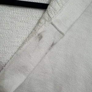 Stateside Women's White Hooded Soft Cotton Bath Robe Small NWT thumbnail 6