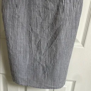 Vestique Blue and White Striped Mini Dress thumbnail 3