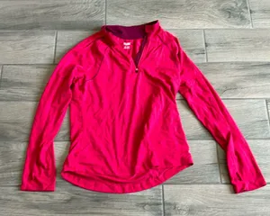Go fit half zip pullover half zip Pink Size L thumbnail 1