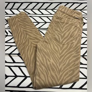 Mother The Looker Ankle Fray in Sweet Stripes size 27 thumbnail 3