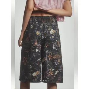Anthropologie Ruched Poplin Gaucho Pants thumbnail 4