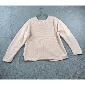 ORVIS Cardigan Sweater L Pink Button Up Grandma Craft Grunge Outdoor Chore Flaw thumbnail 3