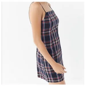 Urban Outfitters blue and red plaid mini dress thumbnail 11