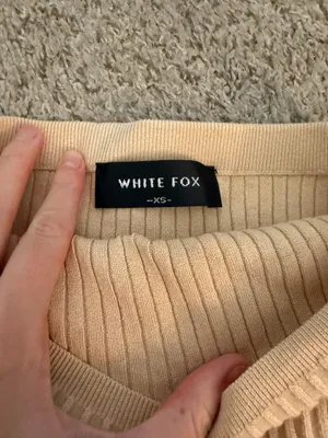 White Fox Set Boutique cream thumbnail 2