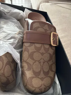 Coach Signature Canvas Mules Sz10 Unisex thumbnail 14